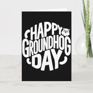 Funny Happy Groundhog Day February 2nd Phils Holid Card