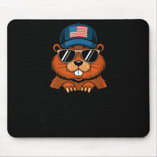 Funny Happy Groundhog Day Mouse Pad