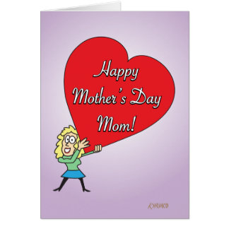Funny Happy Mother's Day Card from Daughter 0