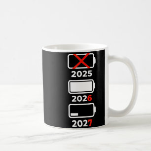 Funny Happy New Year 2026 2027 67 Meme Six Seven Coffee Mug