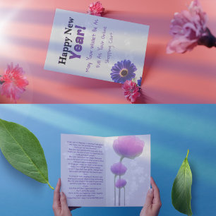 Funny Happy New Year 2026 Shopping Quote Design Card