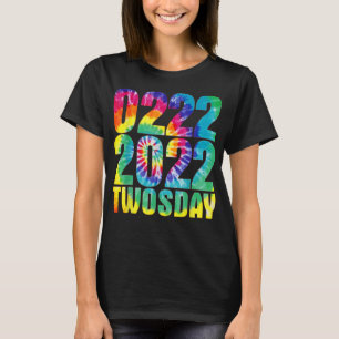 Funny Happy Twosday Tuesday February 22Nd 2022 Com T-Shirt