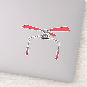Funny Hat Gadget Helicopter.