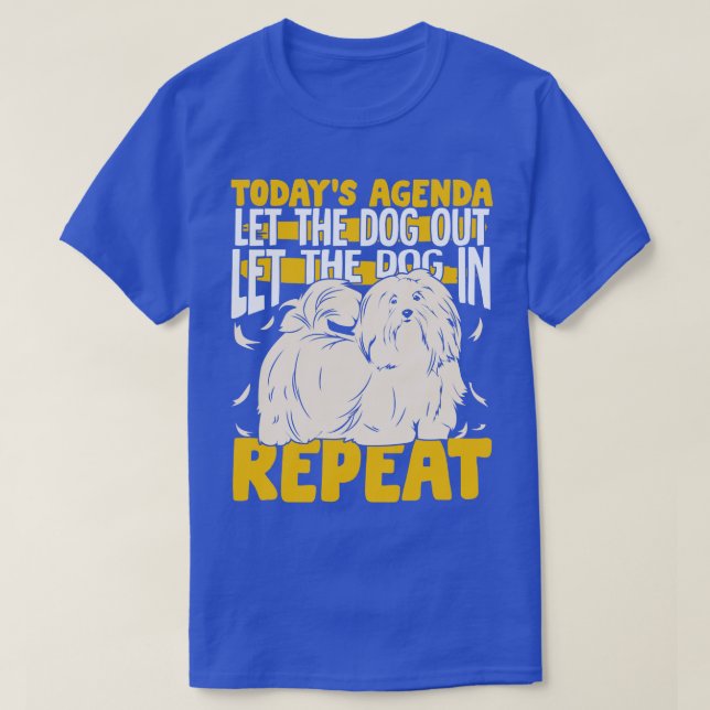 Funny Havanese Dog Animal Lover Gift T-Shirt (Design Front)