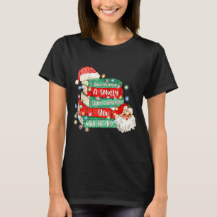 Funny Have Yourself A Smutty Little Christmas Book T-Shirt