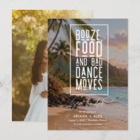 Funny Hawaii Destination Photo Wedding