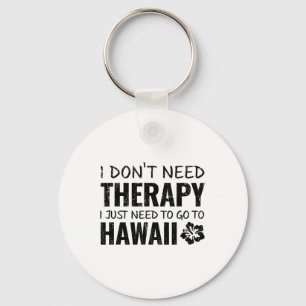 Funny Hawaii Souvenir Gift T Shirt Keychain