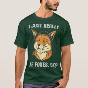 Funny Headphones Fo Fo Lover I Just Really Like Fo T-Shirt