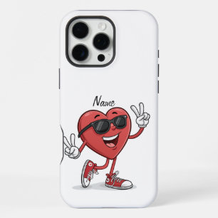 Funny Heart Cartoon Personalize Phone Case Design