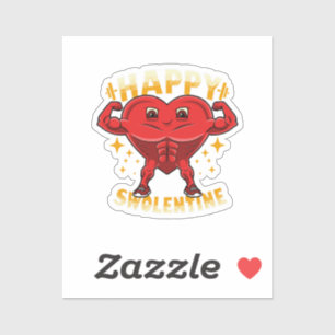 Funny Heart Gym Workout Valentine Gift