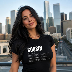 Funny Heartfelt Cousin Definition T-Shirt