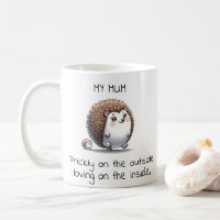 Funny Hedgehog Pun Mother's Day Gift