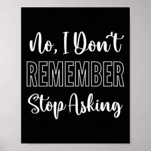 Funny Heimerheimer Dementia Poster