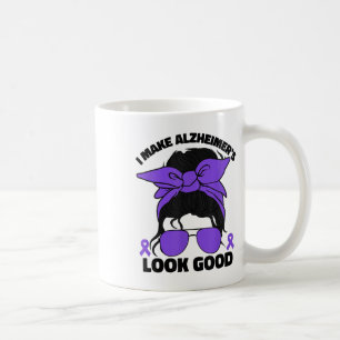 Funny Heimers Awareness Month Women Purple Heimer Coffee Mug