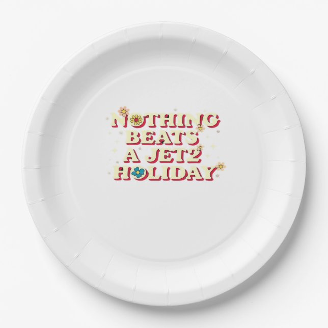 Funny Help  Paper Plate (Front)