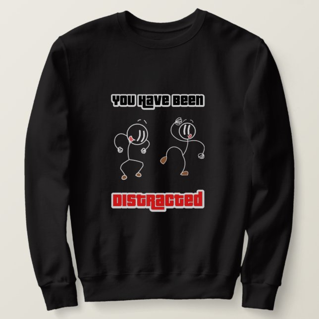 Funny Henry Stickmin Distraction Dance Sweatshirt (Design Front)
