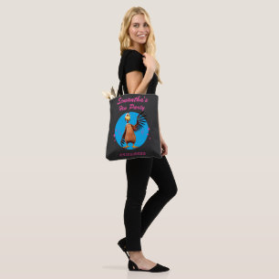 Funny Hens Night Chicken Party Humour Tote Bag