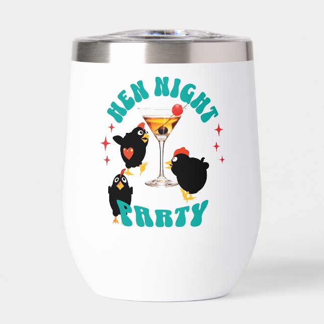 Funny Hens Night Party Funny Chicken  (Front)
