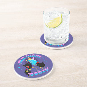 Funny Hens Night Party Funny Chicken Coaster