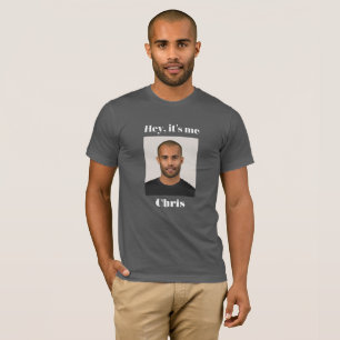 Funny Hey It's Me Photo Mask Men's T-Shirt