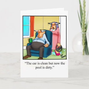 Funny Hi And Hello Humor Greeting Card