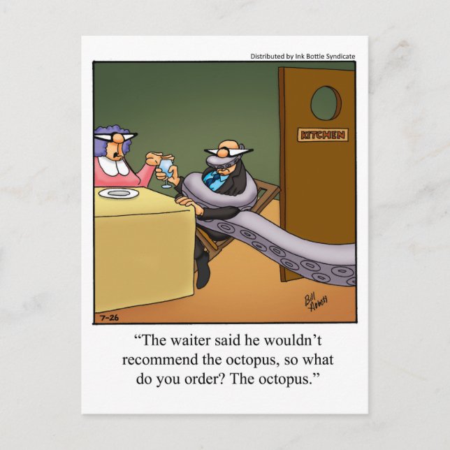 Funny Hi & Hello Humour carte postale (Devant)