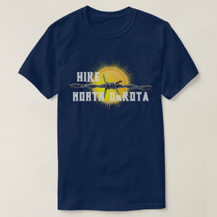 Funny Hike "your state" & Barbed Wire T-Shirt