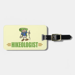 Funny Hiker Luggage Tag