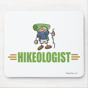 Funny Hiking Mouse Pad