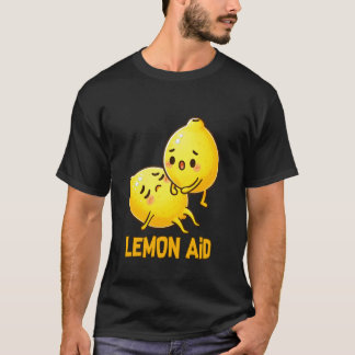 Funny Hilarious Dad Joke Lemon Aid Theme T-Shirt