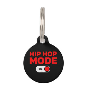 Funny Hip Hop Design For Men Women 90s Hip Hop Dan Pet Tag