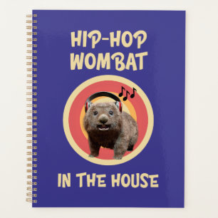 Funny Hip-hop Wombat à la Maison