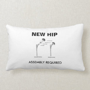Funny Hip Replacement - Assembly Required Lumbar Pillow