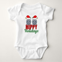 Funny Hippo Christmas Pun