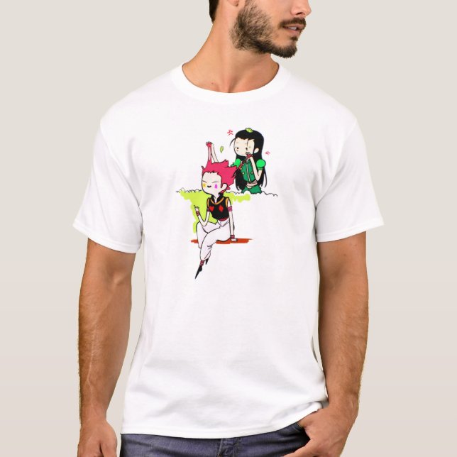 Funny hisoka and illumi T-Shirt (Front)
