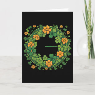 Funny Hispanic St. Patrick's Day Kiss Me I’m Irish Card
