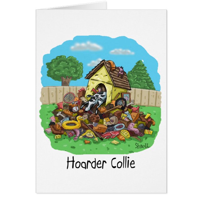 Funny Hoarder Collie Amoureux des chiens cadeau (Devant)