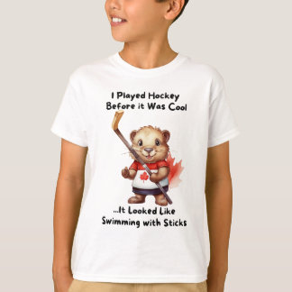 Funny Hockey Beaver Shirt