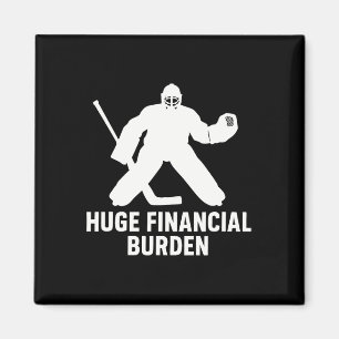 Funny Hockey Goalie Mom And Dad Magnet