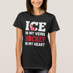 Funny Hockey  Graphic For Women And Men Hockey Pla T-Shirt