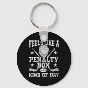 Funny Hockey Humor Hockey Puns Hockey Dad Joke Fat Keychain