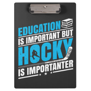 Funny Hockey is Importanter Clipboard