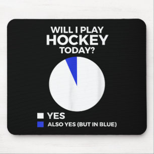 Funny Hockey  Mouse Pad