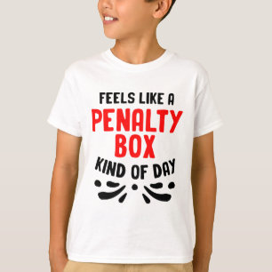 Funny Hockey Penalty Box Hockey Players Goalie Hoc T-Shirt