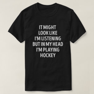 Funny Hockey Player Pun T-Shirt