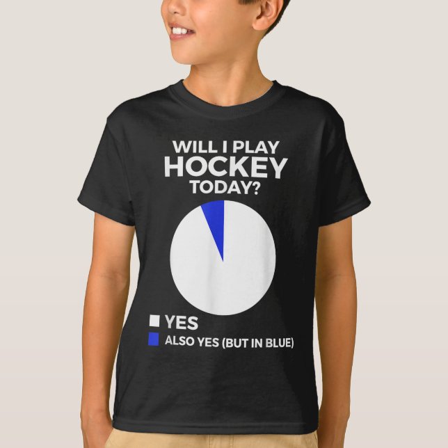 Funny Hockey  T-Shirt (Front)