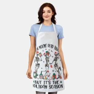Funny holiday apron