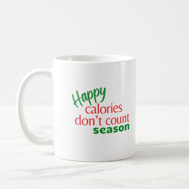 Funny holiday humour mug (Left)