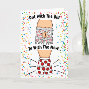 Funny Holiday: New Years Card