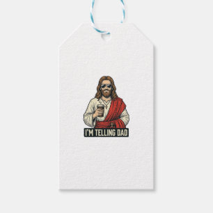 Funny Holy Father Coffee Vintage Engraving Shirt D Gift Tags